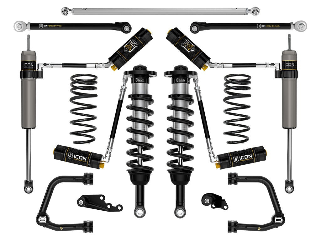 Icon 1.25-3" Stage 8 Suspension System CDCV Tubular Kit for 2024 Lexus GX550