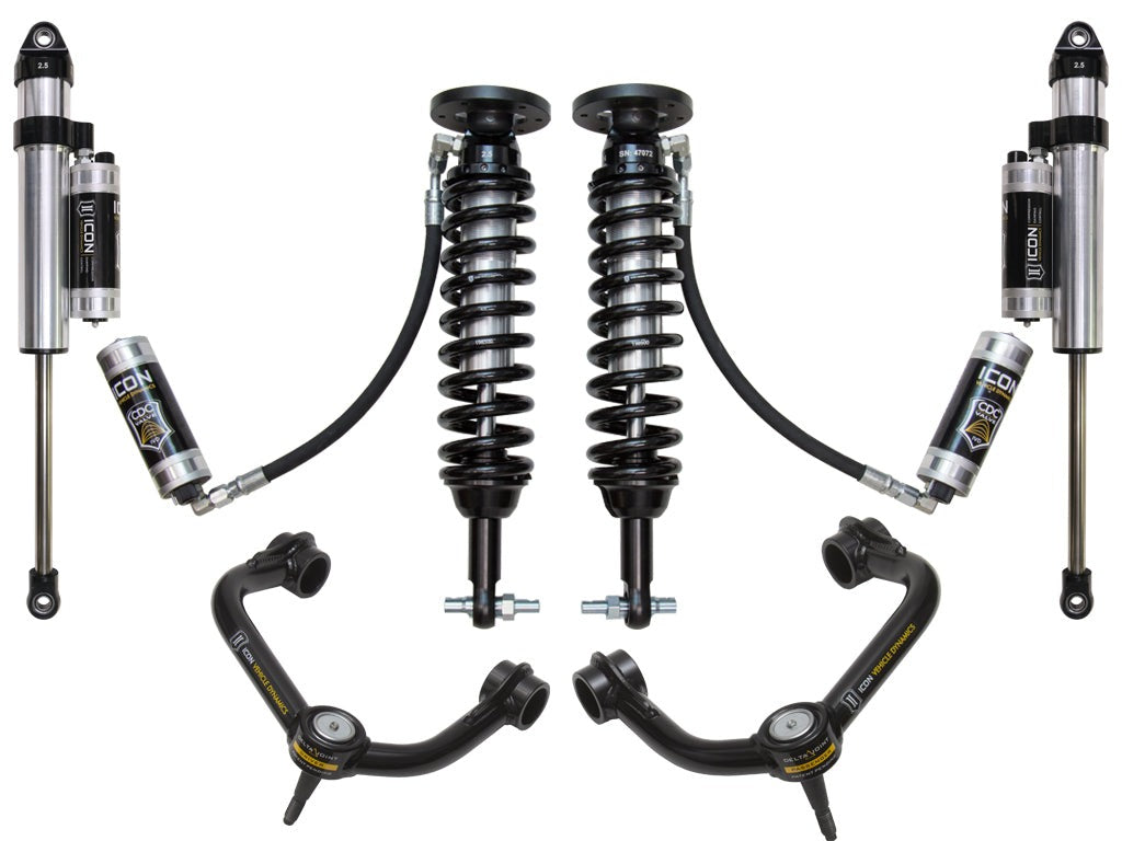 Icon 2-2.63" Suspension System - Stage 5 Tubular Kit 2015-2020 Ford F-150 4WD