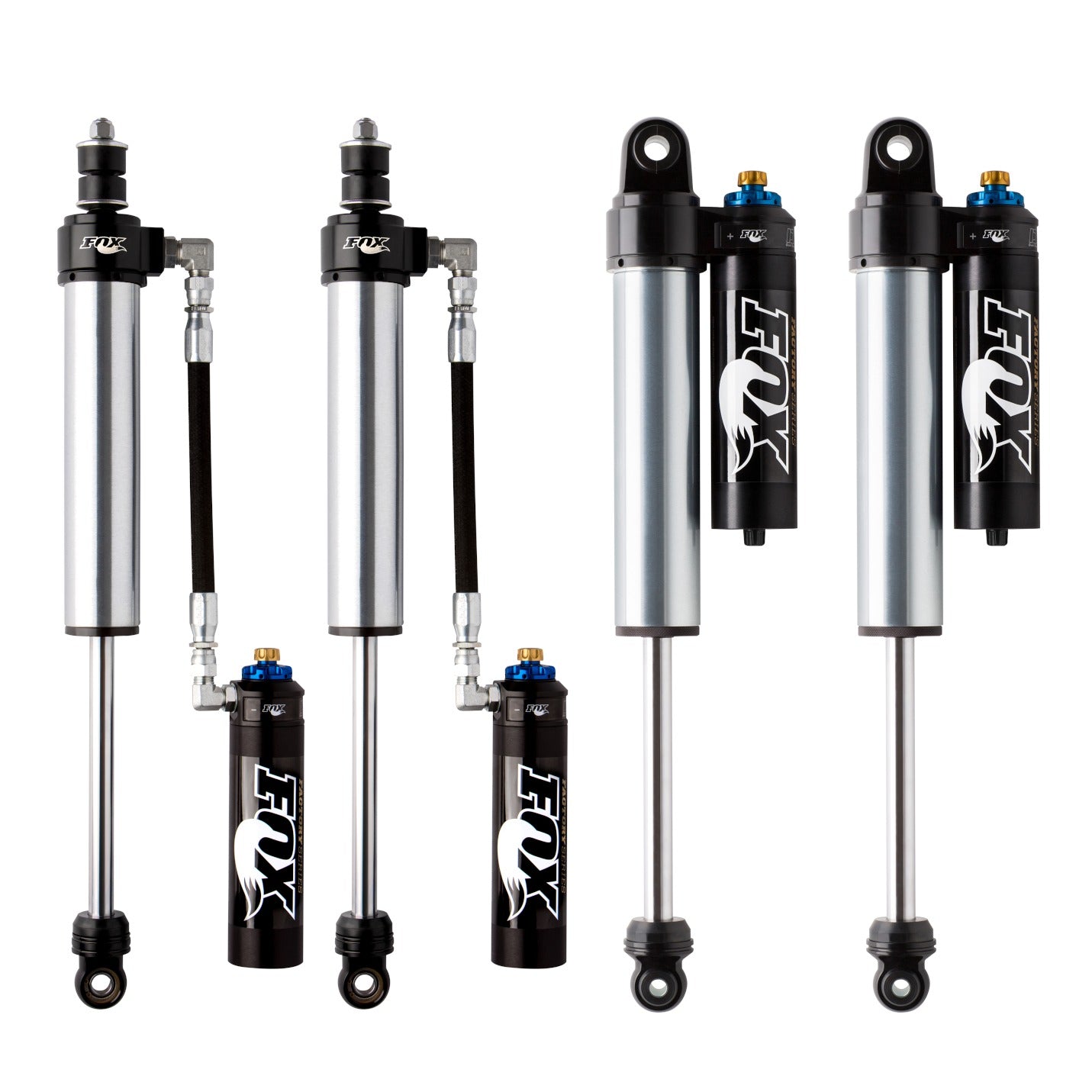 FOX Factory Race 2.5 Reservoir Adjustable Valving Shock Kit 2-3.5" Lift 883-26-011, 883-26-012