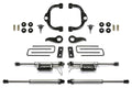Fabtech 3.5" Ball Joint UCA Lift Kit w/Dirt Logic 2.25 Reservoir Shocks for 2020-2024 GMC Sierra 3500 HD 4WD w/3.5" lift