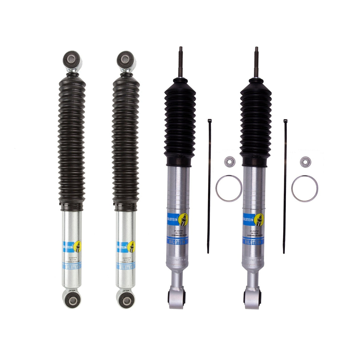 Bilstein 5100 Shocks Set for 2015-2022 Chevrolet Colorado 4WD RWD