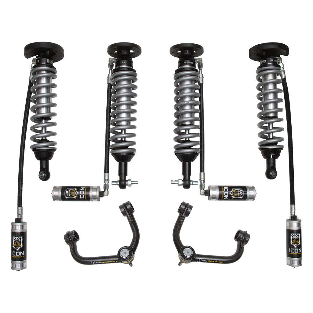 ICON K93302T Stage 2 System w/Tubular UCA Ford Expedition 4WD .75-2.25" Lift