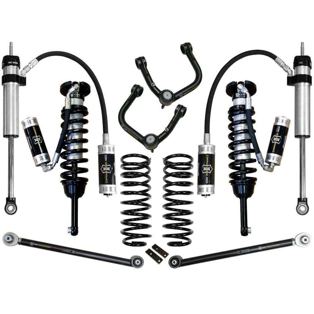 ICON K53055T Stage 5 Suspension System Tubular UCA Toyota 4Runner/FJ Cruiser 0-3.5" Lift