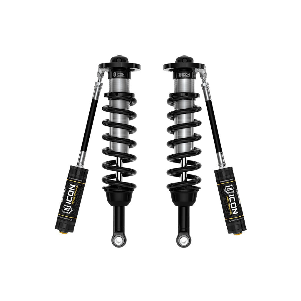 ICON 58770 Tundra 1.25-3.5"/Sequoia 3-4.5" Lift 2.5 Front RR CO Kit Pair