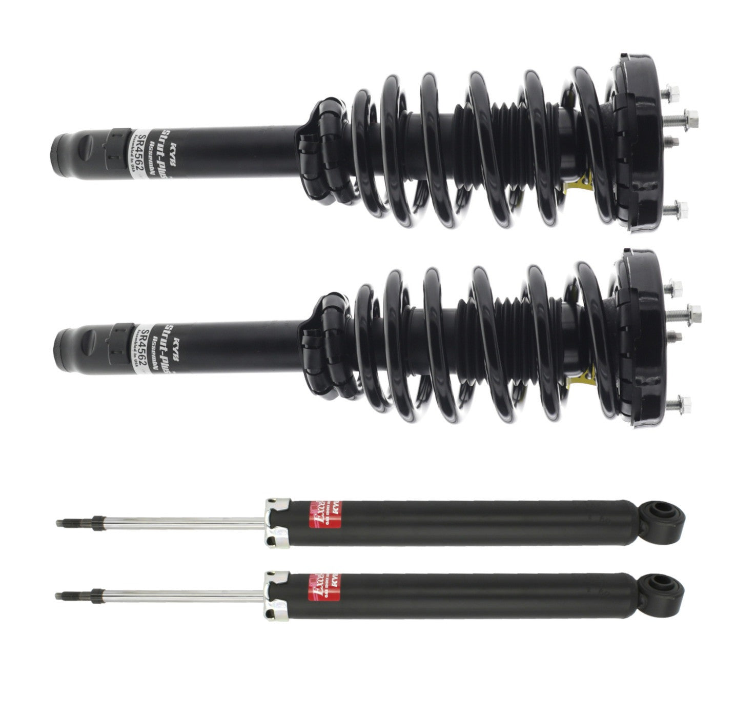 KYB Strut-Plus Front and Excel-G Rear Kit SR4562, 349102