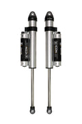 Icon 2.5 Piggyback Reservoir CDCV Shocks Pair for 2005-2016 Ford F350 Super Duty 4WD w/4.5-9" lift