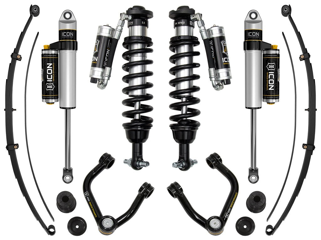 Icon 0-3.5" Suspension System Stage 8 Tubular Kit for 2019-2023 Ford Ranger