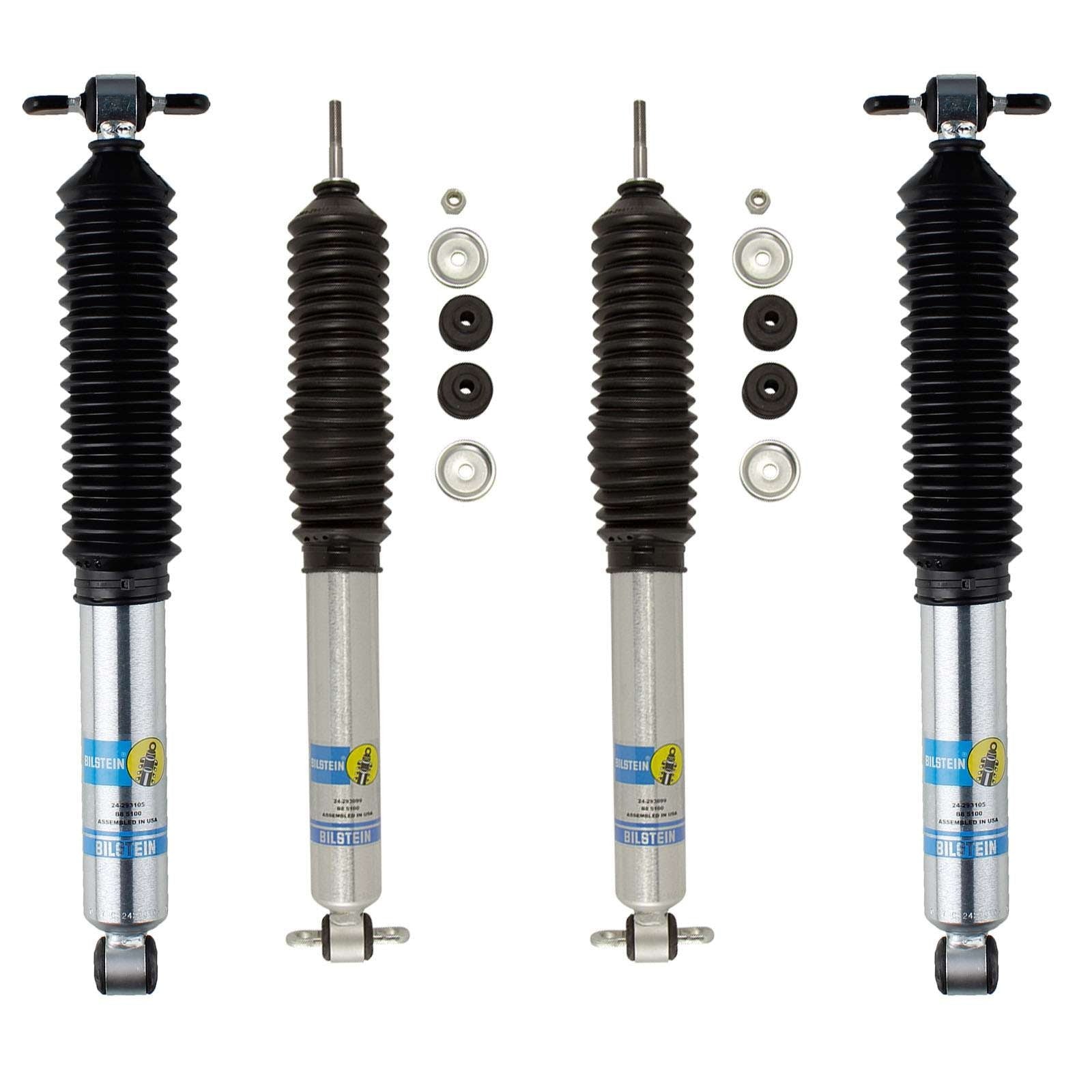 Bilstein 5100 Shocks Set for 1996-2006 Jeep Wrangler 4WD TJ LJ