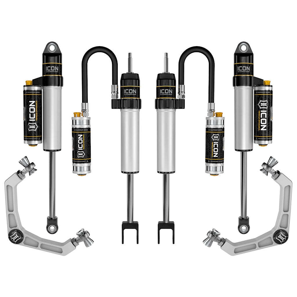 ICON K78353 Stage 3 Suspension System Billet UCA GM 2500/3500 HD 0-2" Lift