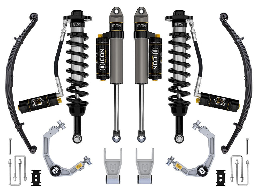 Icon 2.5-3" Stage 4 Suspension System CDCV leaf Pack Kit 2021-2026 Ford F-150