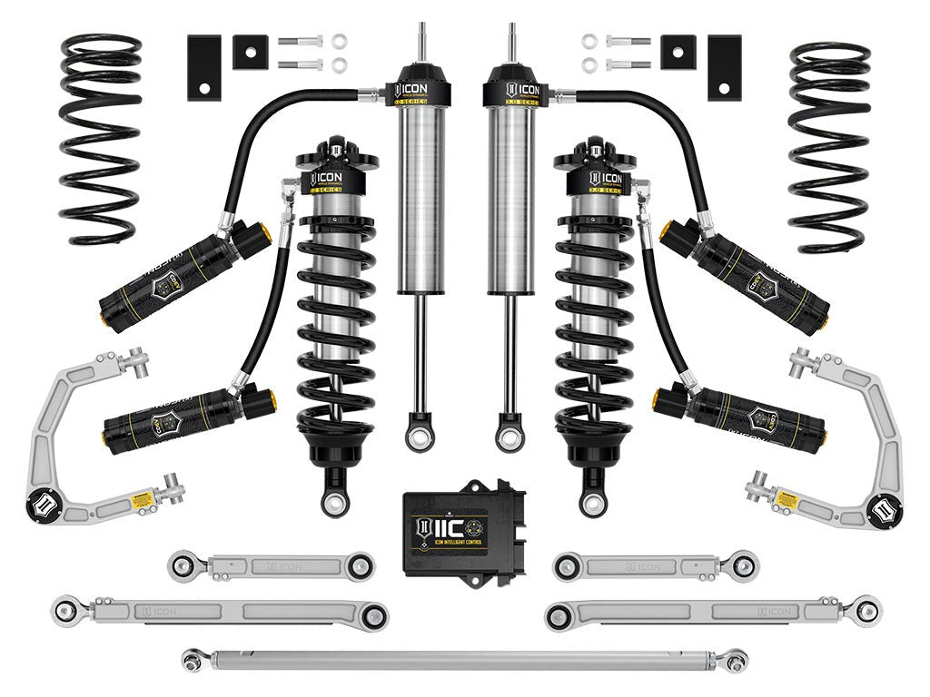 Icon 3-4.25" Stage 4 3.0 Suspension System Billet Kit for 2023-2025 Toyota Sequoia 4WD