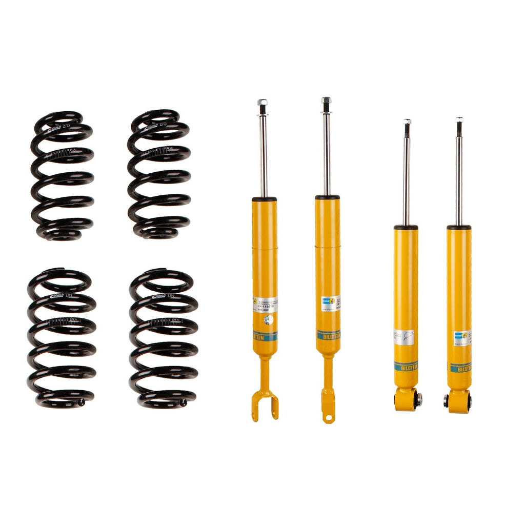 Bilstein 46-188564 Front and Rear B12 (Pro-Kit) Suspension Kit Audi A4 Quattro