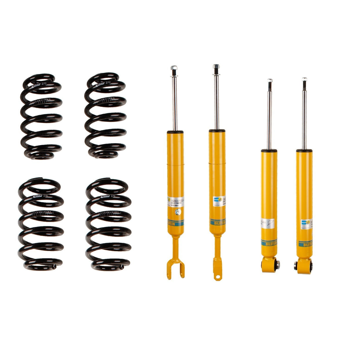 Bilstein 46-188564 Front and Rear B12 (Pro-Kit) Suspension Kit Audi A4 Quattro