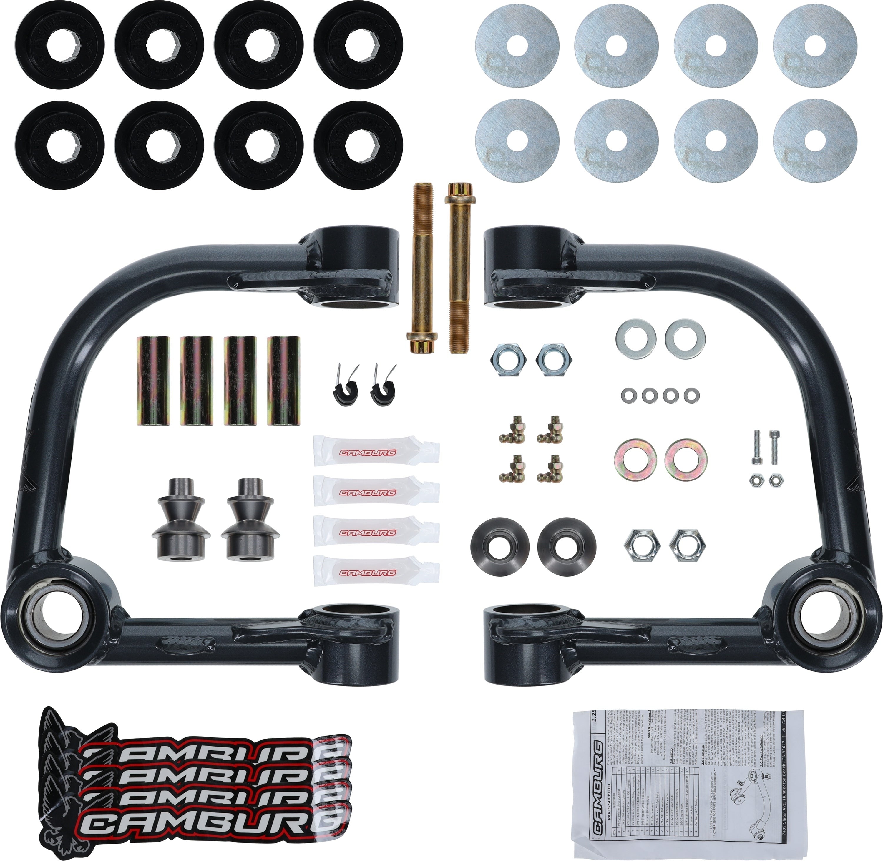 Camburg Toyota Prado 120/150 03-21 1.25" Performance Uniball Upper Control Arms