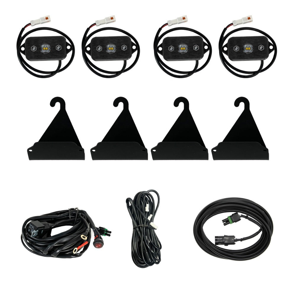 Bed Rail Cargo Light Kit Fits 2007-2021 Toyota Tundra