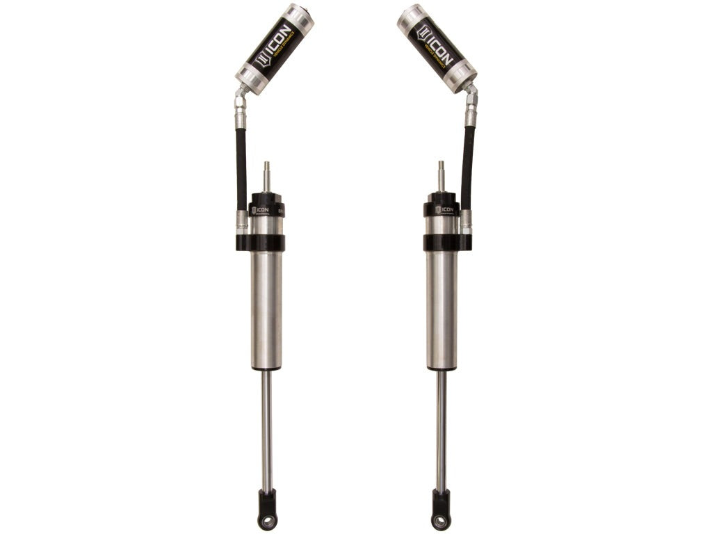 Icon 2.5 Remote Reservoir Shocks Pair for 2014-2024 Ram 2500 4WD w/4.5" lift