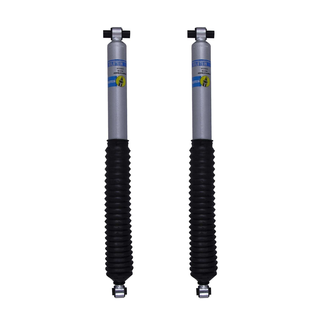 Bilstein 5100 Monotube Shocks Rear Pair for 2018-2024 Jeep Wrangler JL 4WD