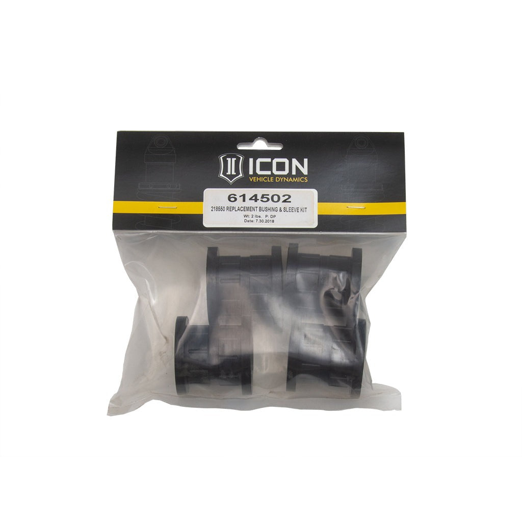 ICON 614502 UCA Replacement Bushing & Sleeve Kit for ICON 218550