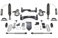 Fabtech 6" Performance System Gen 2 w/Front Dirt Logic 2.5 Reservoir Coilovers & Rear 2.25 Shocks Kit for 2014-2018 GMC Sierra 1500 4WD w/6" lift
