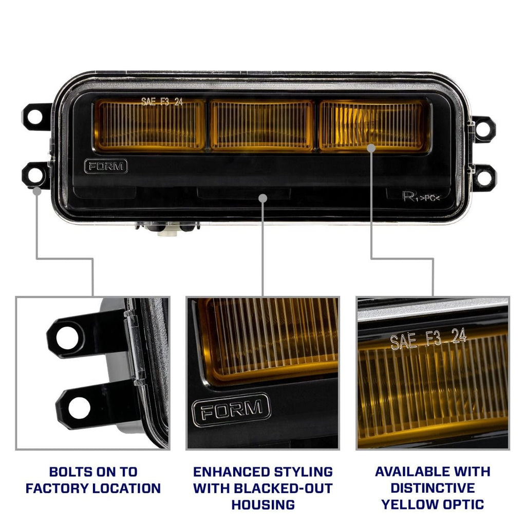 LED Fog Lights (pair) for 2025+ Toyota 4Runner