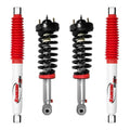 Rancho Quicklift Leveling Strut + Rear RS5000x Gas Shocks Set for 2009-2013 Ford F150 4WD w/0" lift