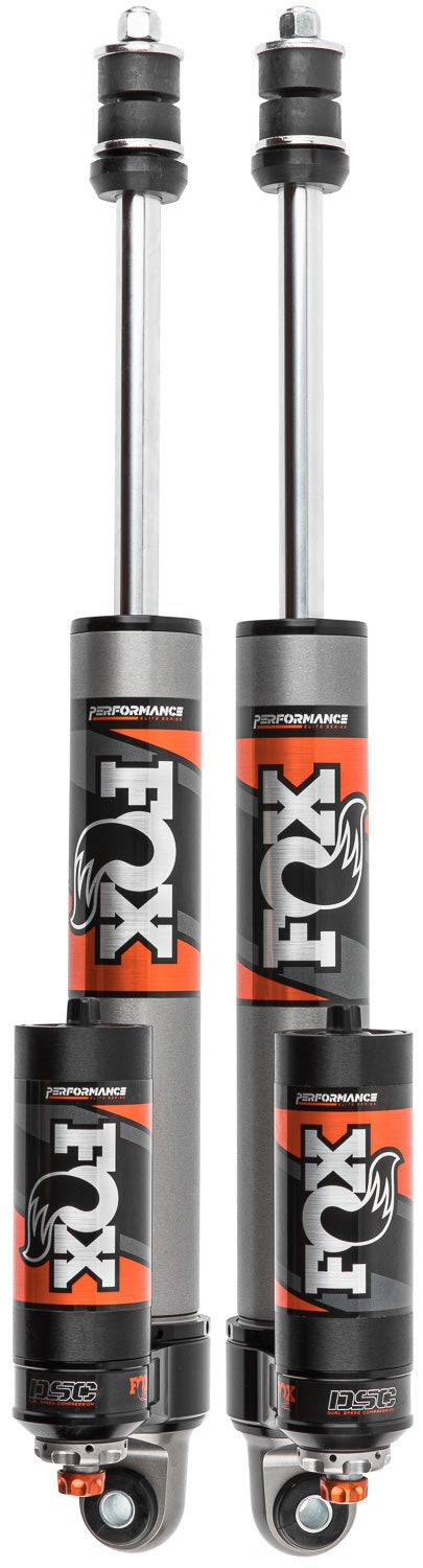 Fox 2.5 Performance Elite Adjustable w/ Reservoir Shocks Rear Pair for 2014-2023 Ram 2500 4WD