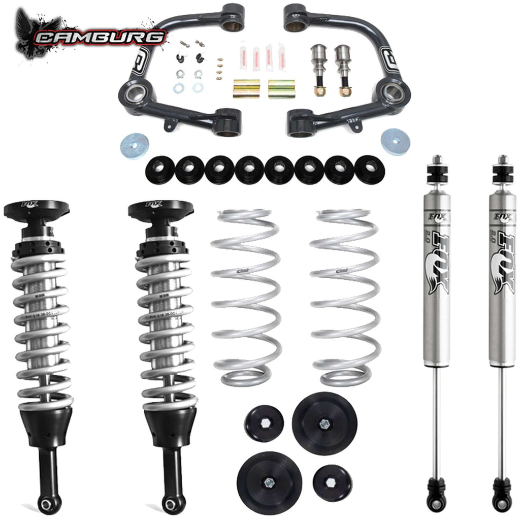 Camburg Lexus GX470 03-09 FOX 2.5 Performance Kit - Tubular X-Joint Series