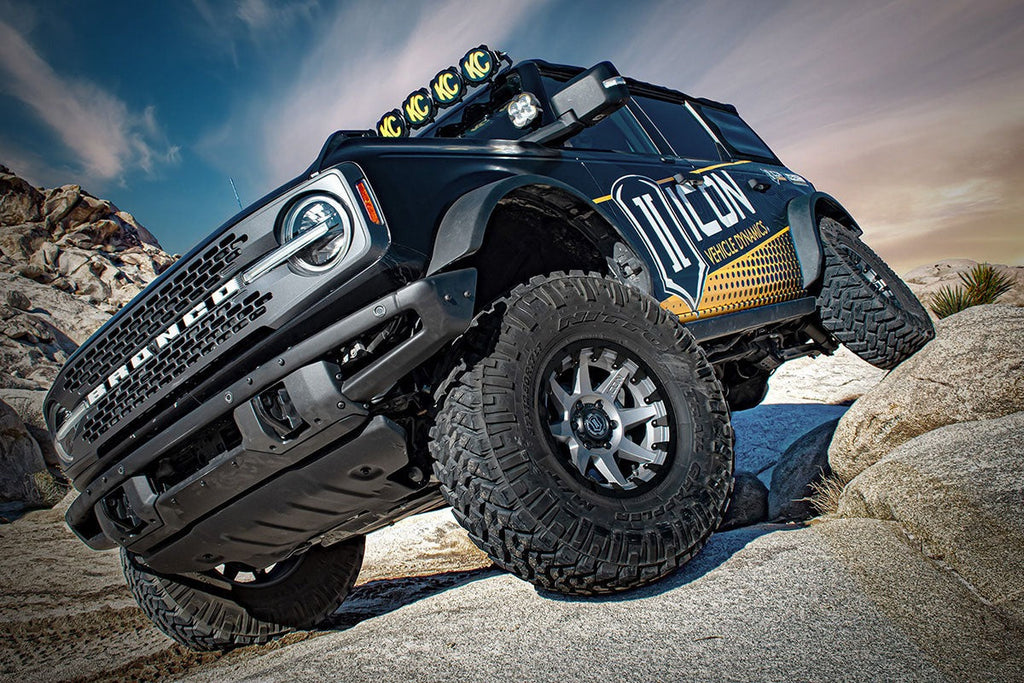 Icon 2-3" Lift Stage 6 Suspension System CDXS Tubular Kit for 2022-2023 Ford Bronco