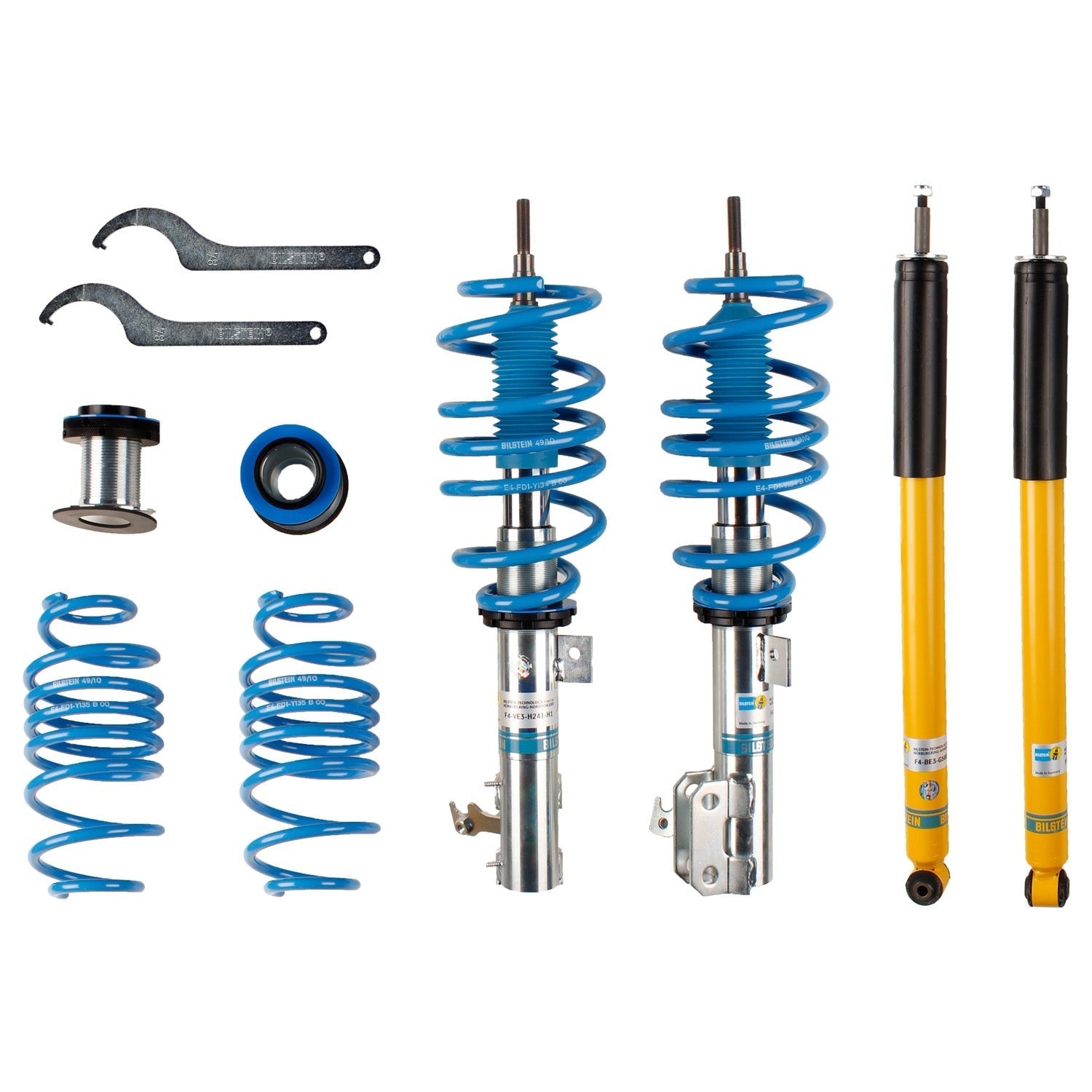 Bilstein 47-172401 Front and Rear B14 (PSS) Suspension Kit Honda Fit, Fit