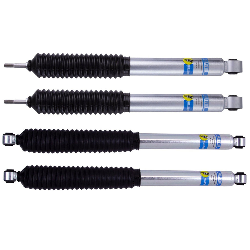 Bilstein B8 5100 Front and Rear Shocks For 0- 2" Lifts 4WD 24-251747, 24-302326