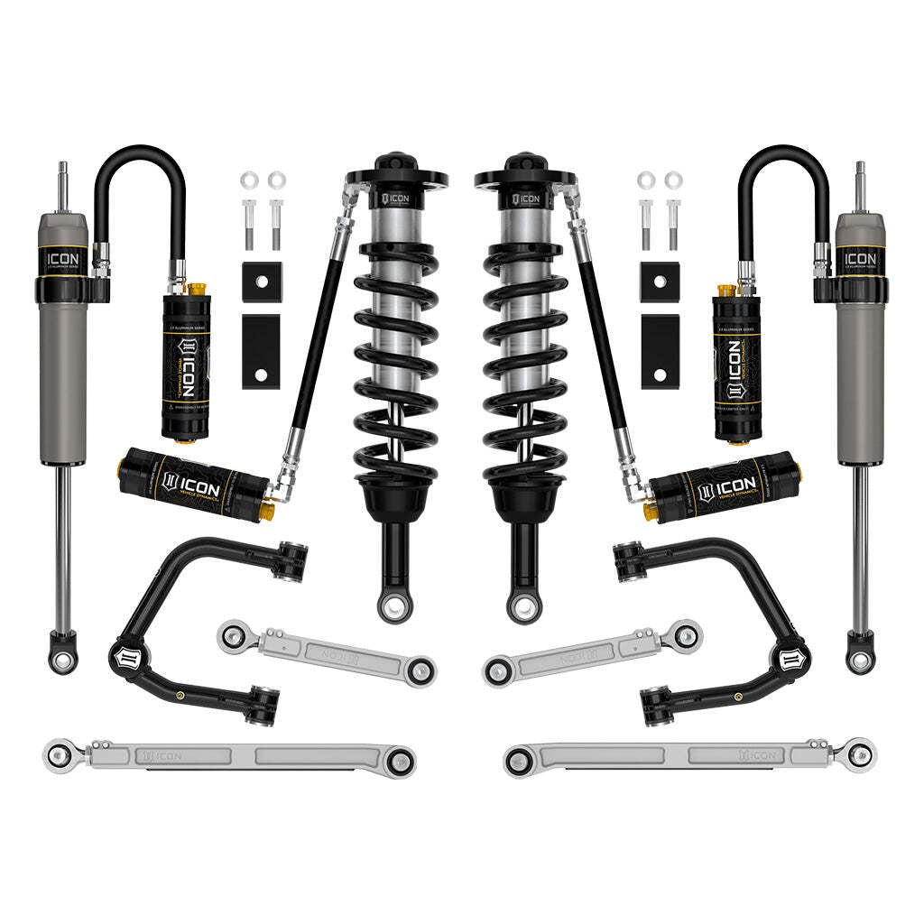 ICON K53200T Stage 10 2.5 Suspension System Tubular Toyota Tundra 2-3.5" Lift