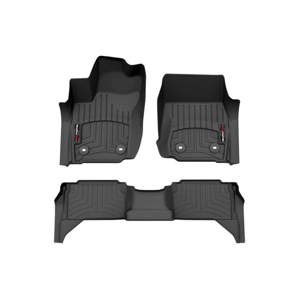 WeatherTech FloorLiner fits 2024+ Toyota Tacoma Double Cab - Automatic (Non-Hybrid)