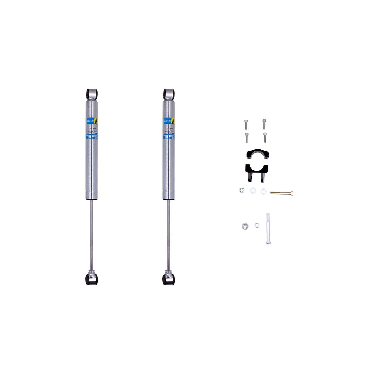 Bilstein 5100 Dual Steering Stabilizer Kit Dual Steering Stabilizer + Mounts for 2014-2023 Ram 2500 4WD