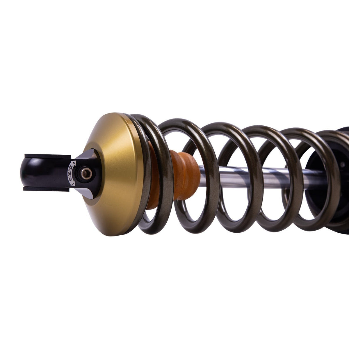 Bilstein 41-324998 Front Left Black Hawk Powersports Suspension Shock Absorber and Coil Spring Assembly Can-Am Maverick X3