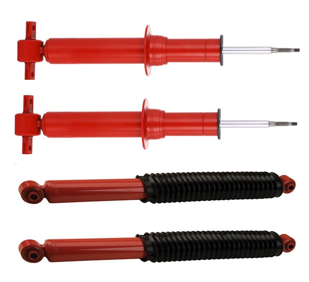 Chevrolet Silverado-1500 (4WD) MonoMax Rancho Complete Set Front Struts and Rear Shocks
