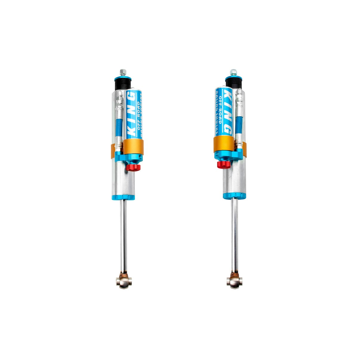 King 25001-136A Front 2.5 Remote Res. Shock w/Adjuster (Pair) Ford F-250/F-350 4WD
