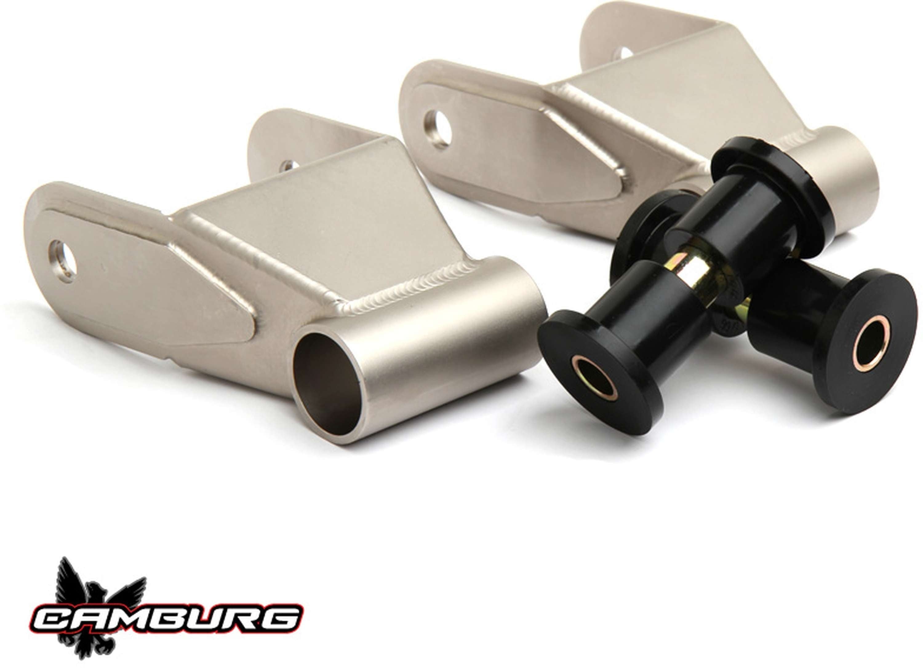 Camburg TIG 4130 Shackles 1.50" extended travel 2015-2026 Ford Raptor | 2015-2023 F-150