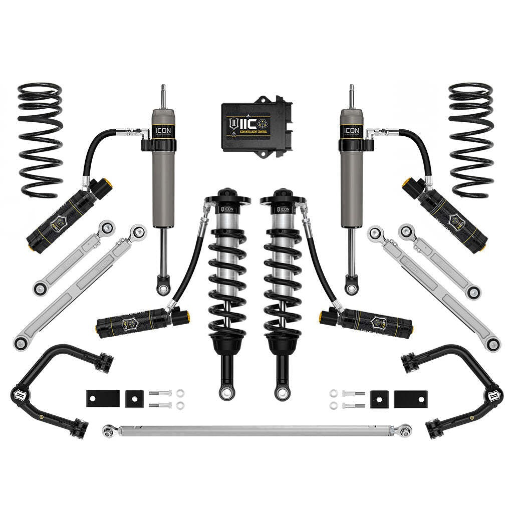 ICON K53204T Stage 14 2.5 Suspension System Tubular Toyota Tundra 2-3.5" Lift