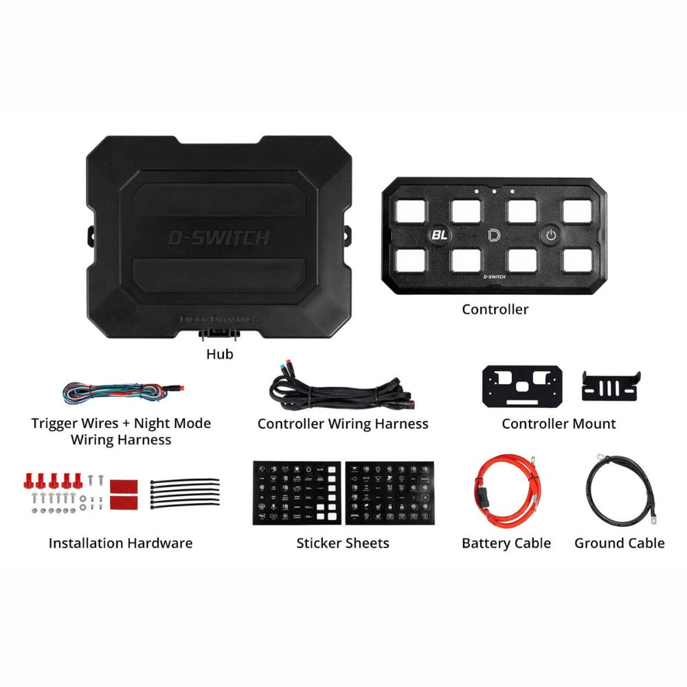 D-Switch 8-Channel Switch Panel