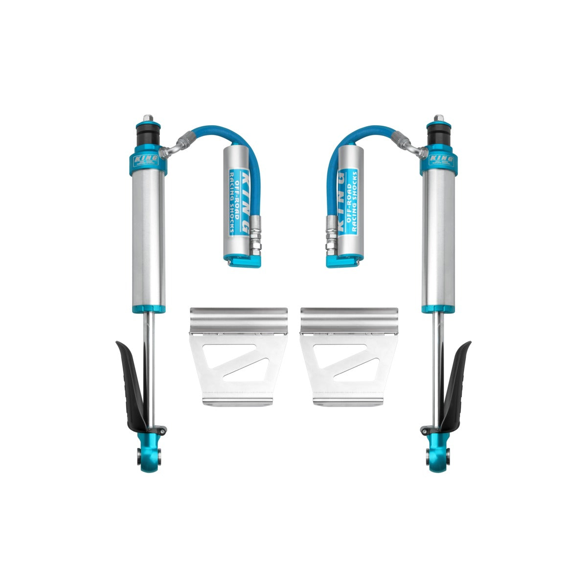 King 25001-125 Rear 2.5 Remote Res. Shock (Pair) Lexus GX470 (w/Coil Spring Conversion)