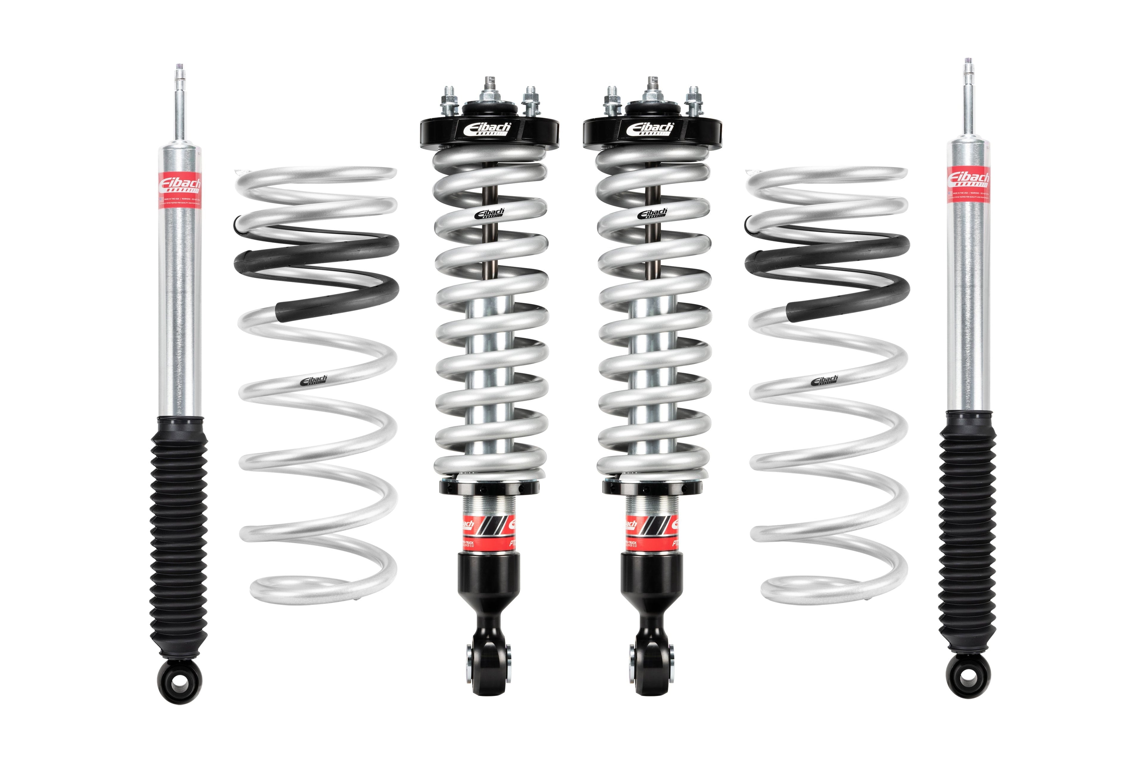 Eibach Pro-Truck Stage 2 Coilovers, Shocks, & Rear Springs Set for 2022-2024 Toyota Tundra iForce 4WD w/0.8-3.25" Lift Non-Hybrid