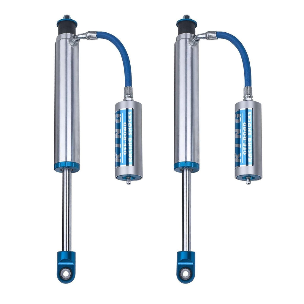 King Shocks 2.5 Performance w/ Remote Reservoir Shocks Front Pair for 1989-1997 Toyota Land Cruiser 80 4WD