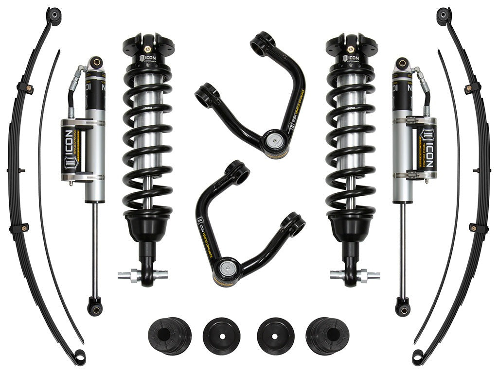 Icon 0-3.5" Stage 6 Suspension System w/Tubular UCA Kit for 2019-2021 Ford Ranger