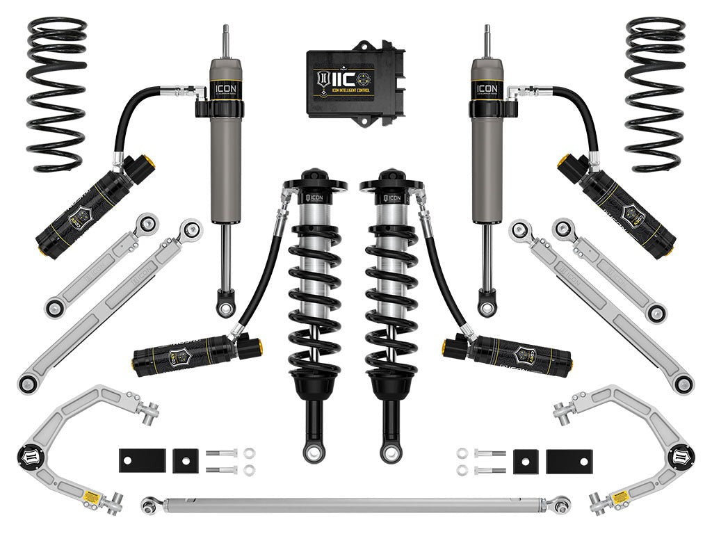 Icon 3-4.5" Stage 12 Suspension System w/Billet Kit for 2023-2025 Toyota Sequoia 4WD