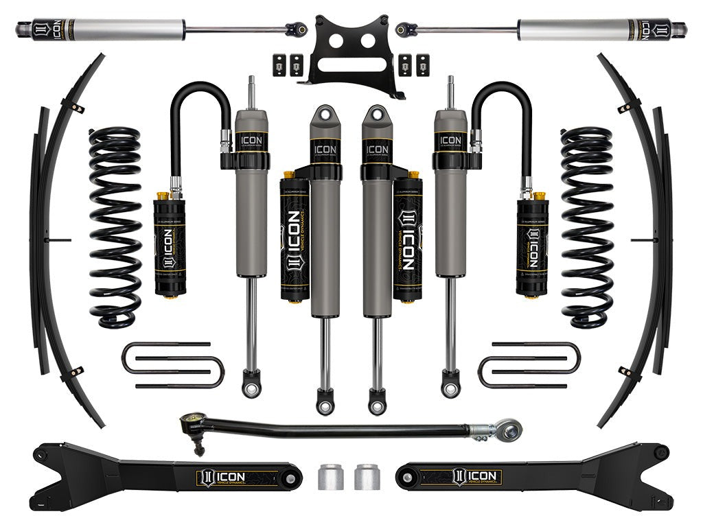 Icon 2.5" Stage 6 Suspension System w/Expansion Pack Kit for 2017-2019 Ford F350 Super Duty 4WD Diesel